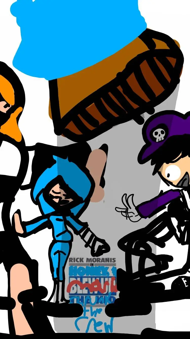 ai character: smg4 crew ver2!  background