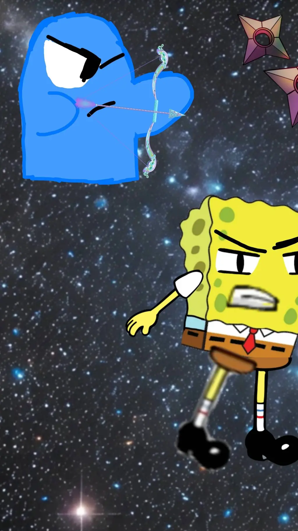 ai character: cartoon spies.  background