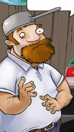ai character: crazy dave background