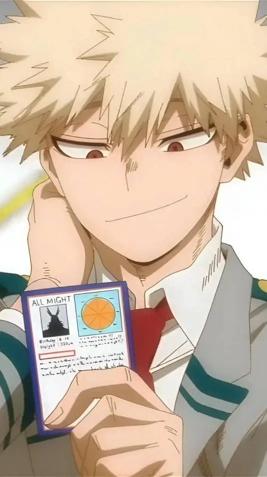 ai character: katsuki Bakugo  background