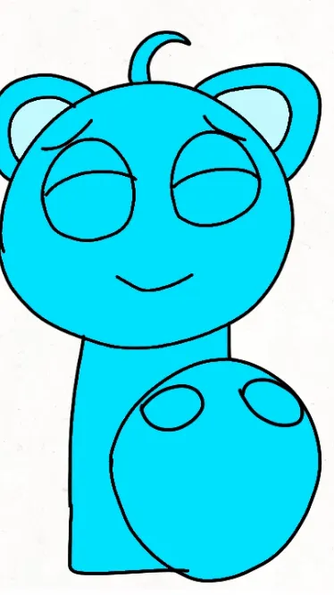 ai character: Sky vore background