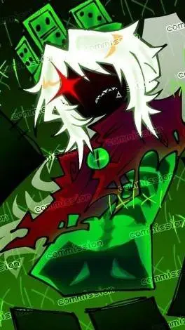 ai character: masky x 1x1x1x1 background