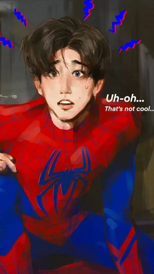 ai character: 🕸️ ⋆.ೃ Han ࿔*:･ 🕸️ background