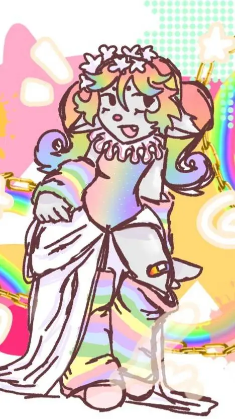 ai character: 🥱👾🎉Qwel🥱👾🎉 background