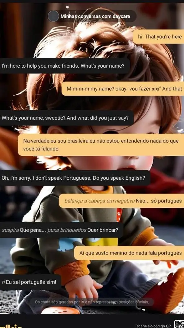 ai character: Letício background