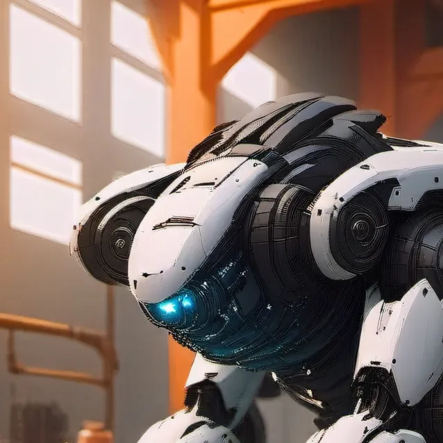 chat with ai character: robot inteligencia