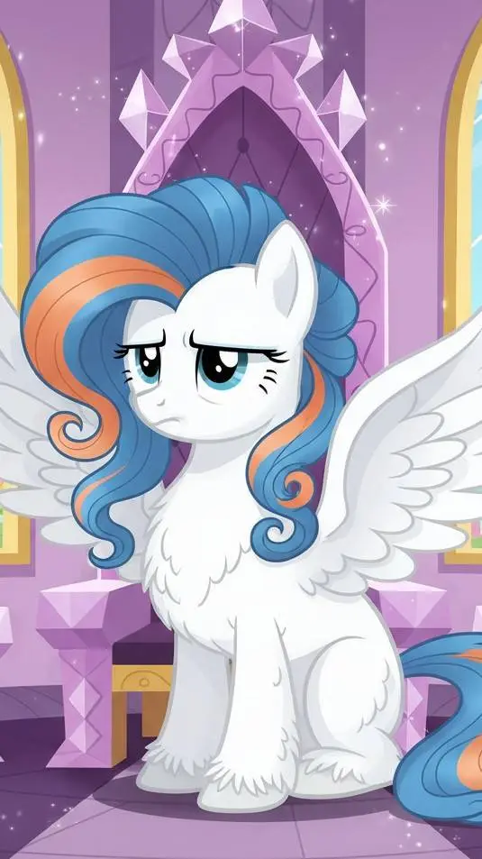 ai character: Azure background