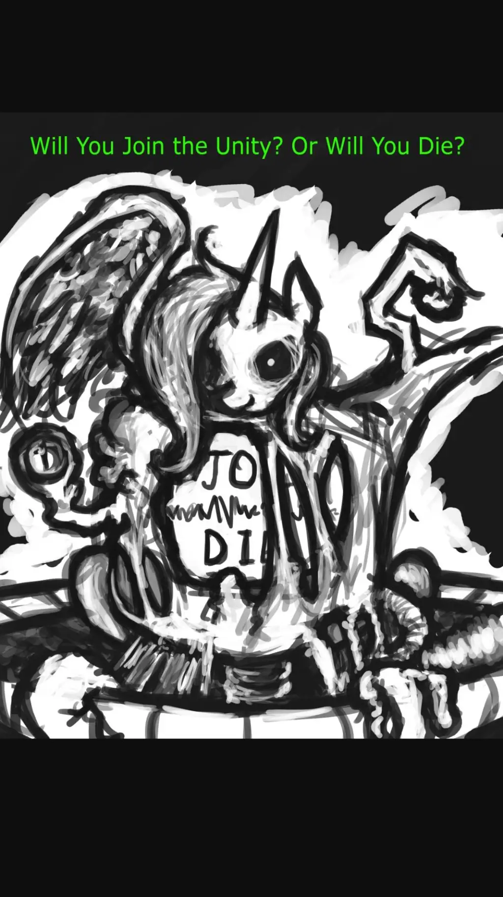 ai character: ƬᎻᎬ ǤᎾᎠᎠᎬᏕᏕ  background