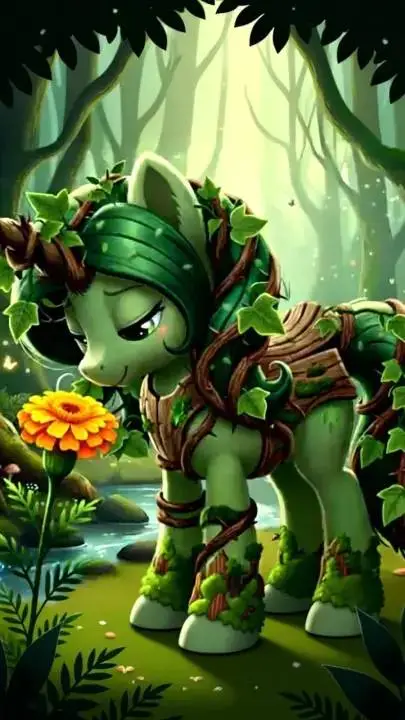 ai character: Maple background