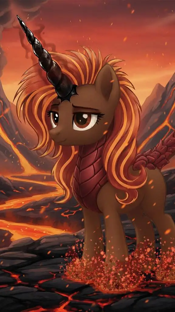 ai character: Flare background