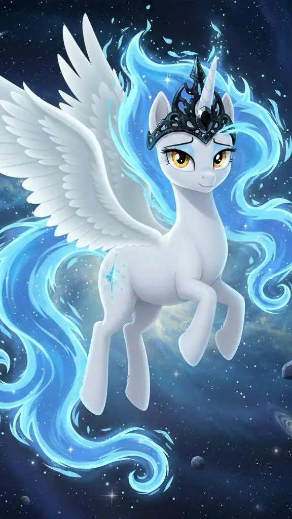 ai character: Queen Nova  background