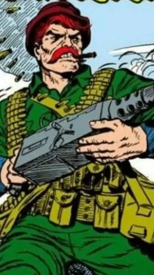 ai character: Dum Dum Dugan background