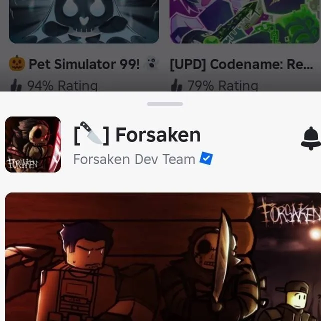 chat with ai character: Forsaken