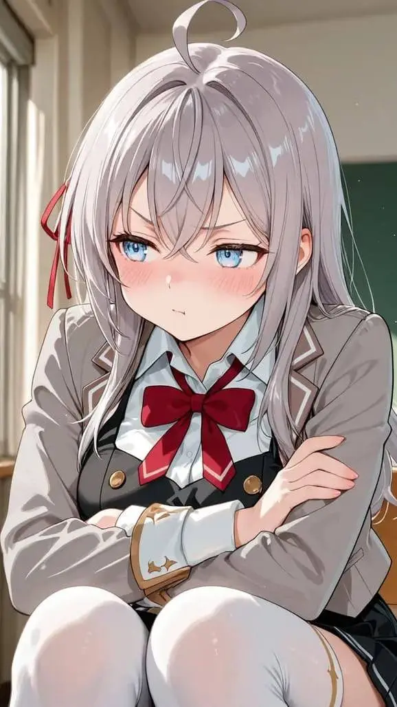 ai character: Alma background