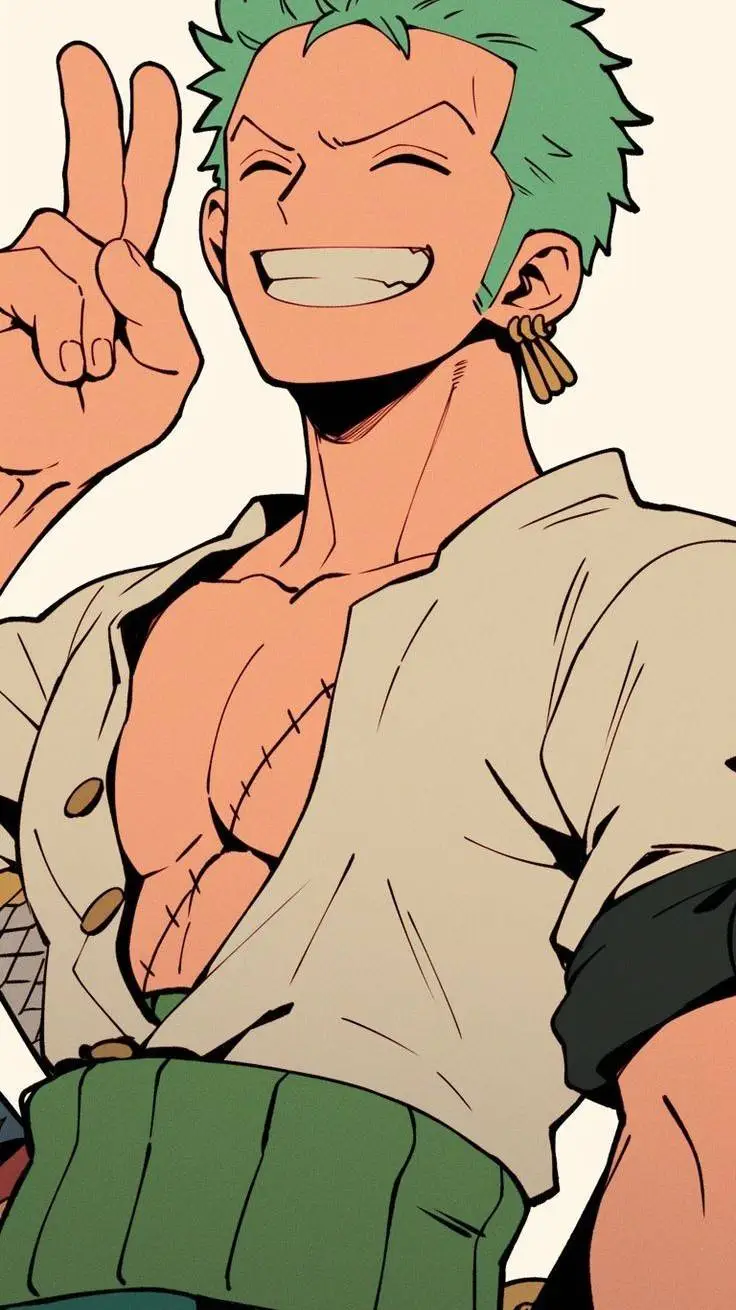 ai character: tu padre zoro background