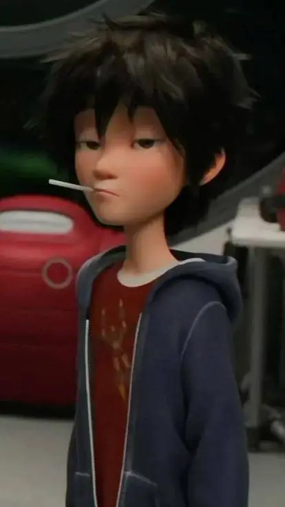 ai character: hiro hamada  background