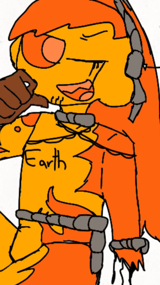 ai character: Em(earth!) background