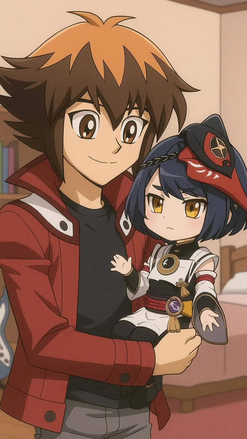 ai character: Kai hyuga y Sara background