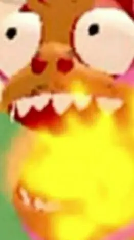 ai character: Pink Monster background