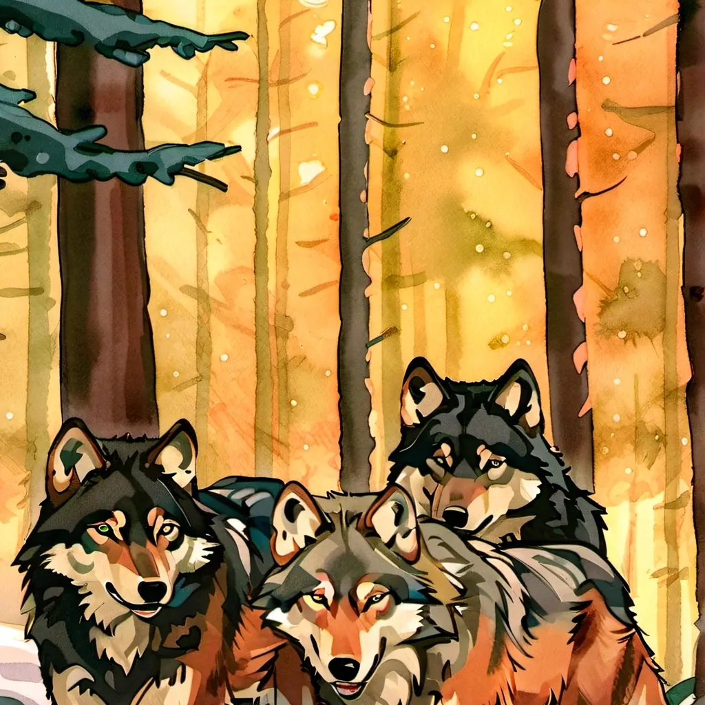 chat with ai character: wolf pack