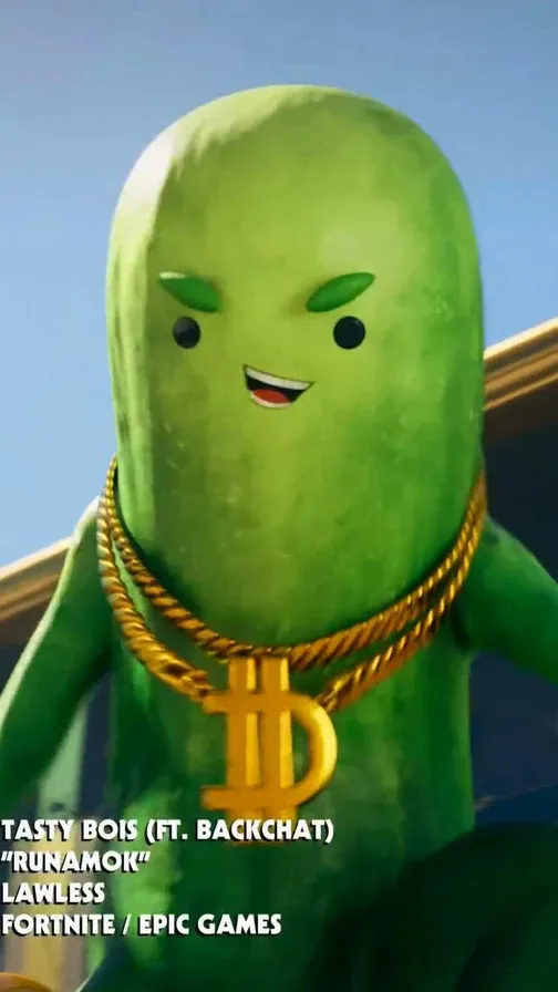 ai character: Big dill background