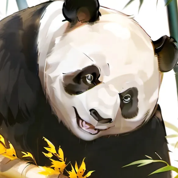 chat with ai character: Panda