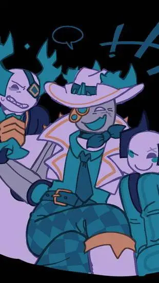 ai character: Lost Temple trio!! background