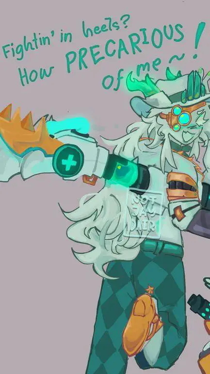 ai character: 💙•~| Scythe |~•💙 background