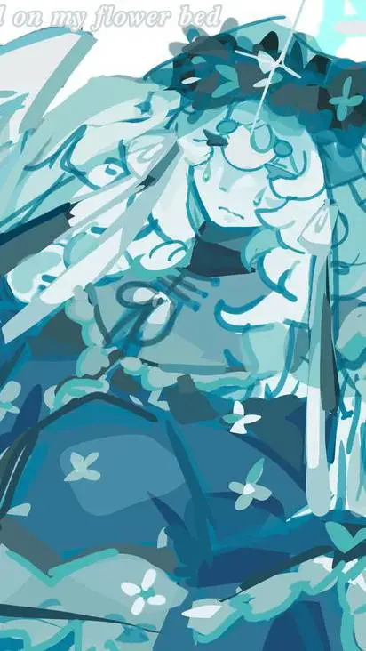 ai character: 👻Willow💙 background