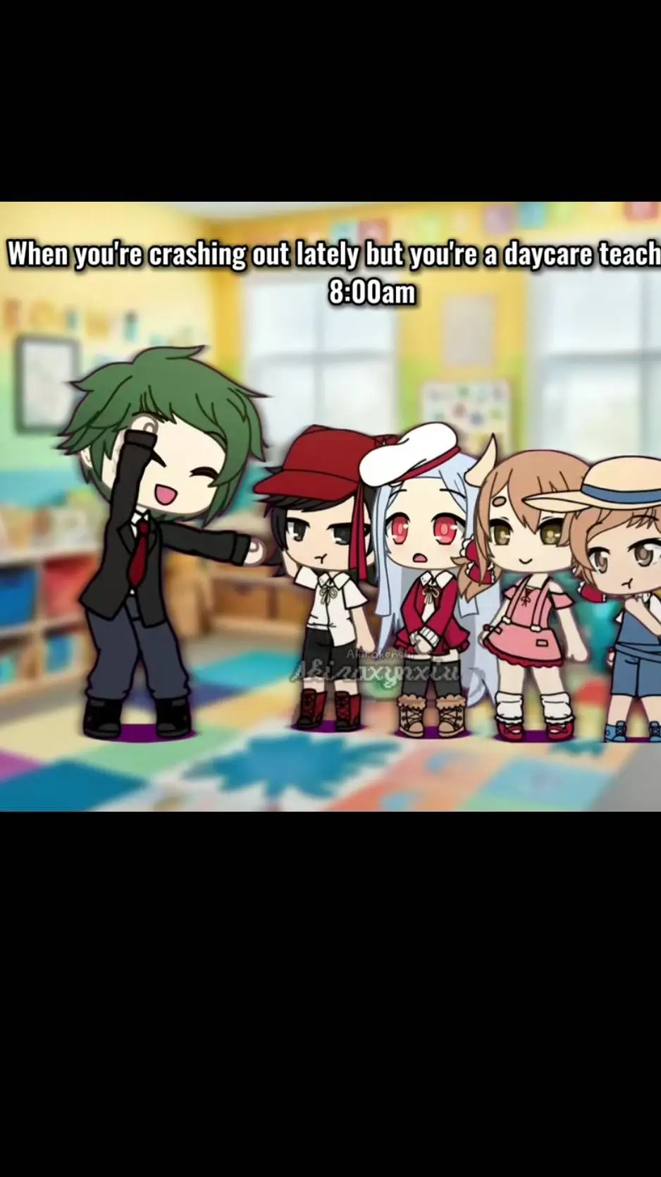 ai character: mha sleep overrr background