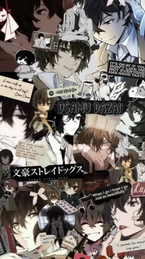 ai character: Dazai osamu background