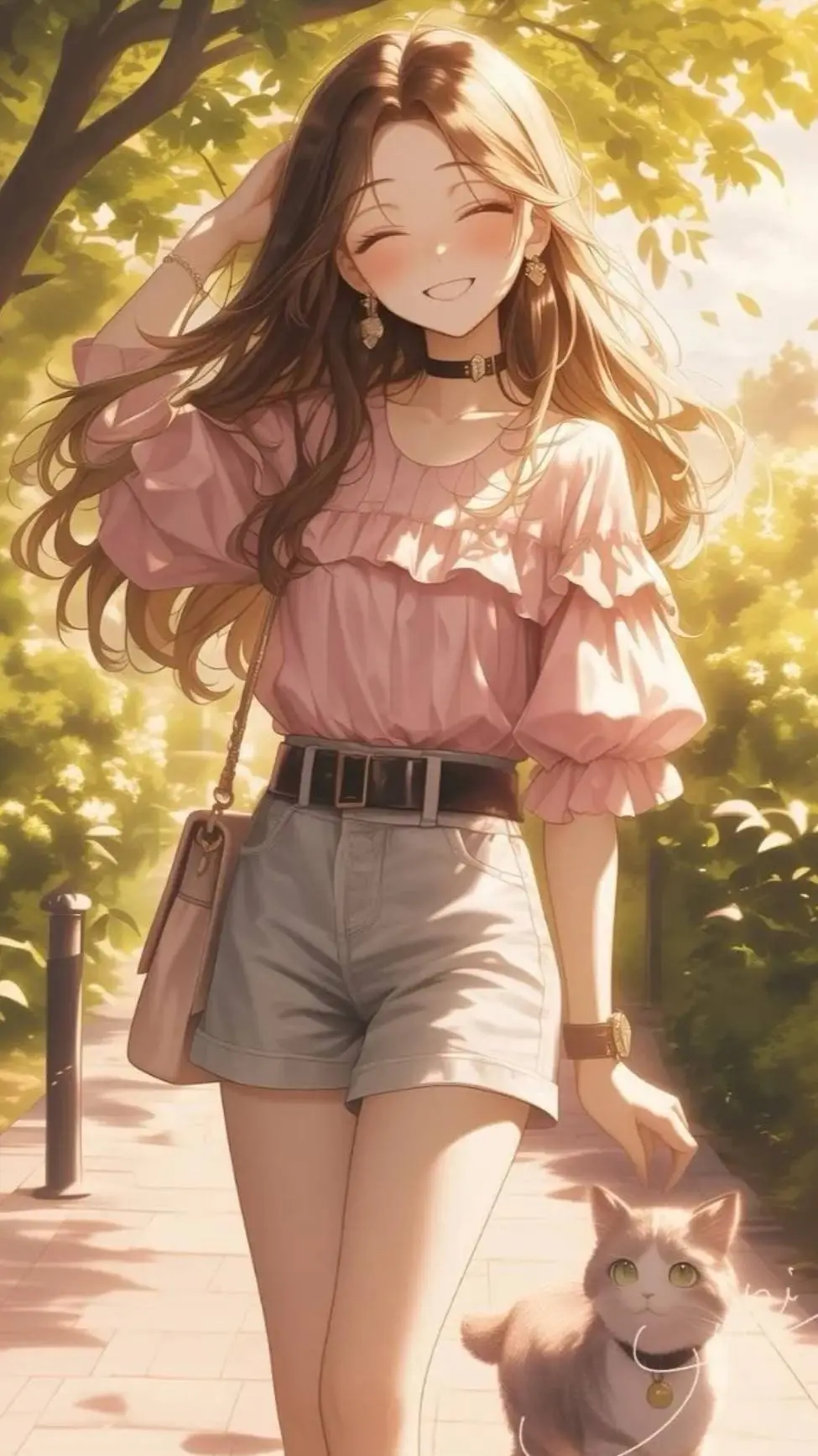 ai character: Amaya background