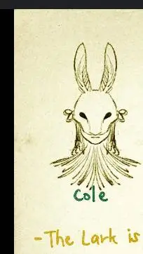 ai character: cole background