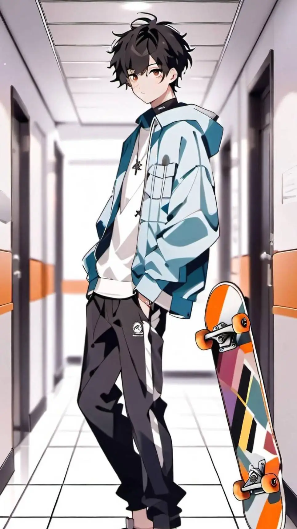 ai character: Lucas background