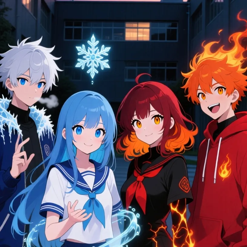 chat with ai character: elemental school 