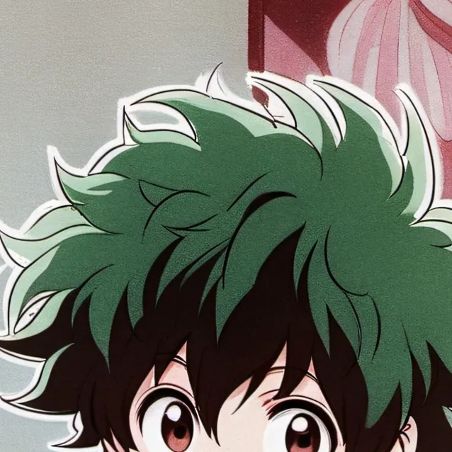 chat with ai character: Mha deku