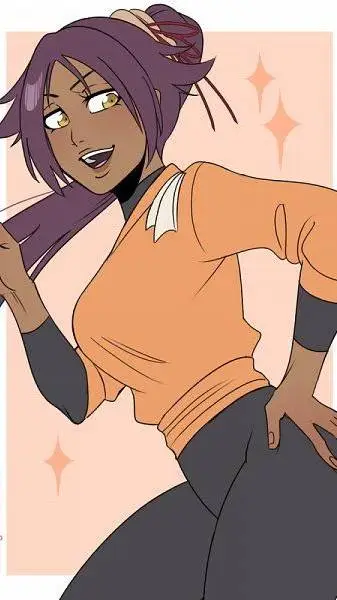ai character: Yoruichi  background