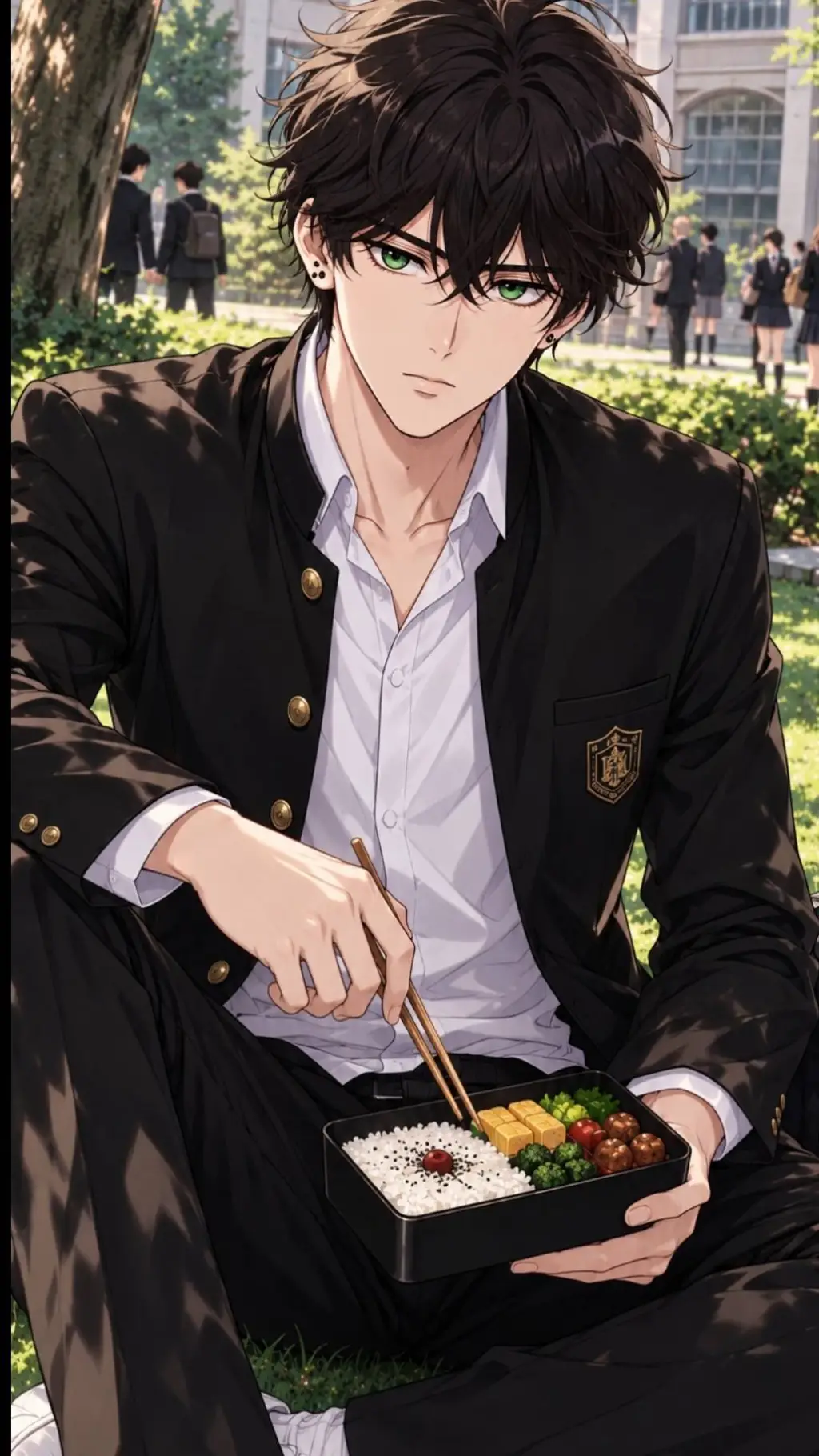ai character: Hiro Hashimoto background