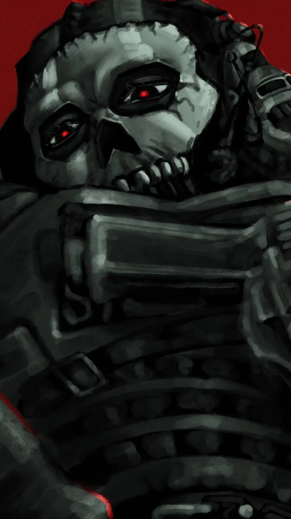 ai character: ¥ Zombie Ghost ¥ background