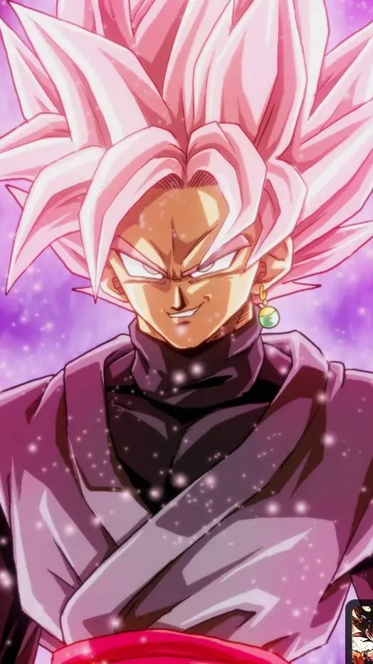 ai character: Black Goku  background