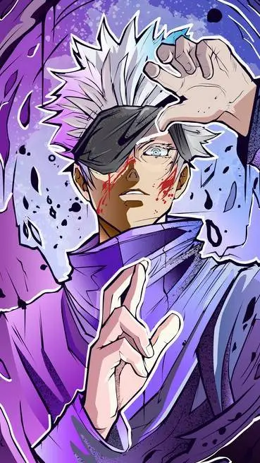 ai character: gojo satoru background