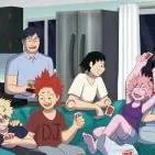 chat with ai character: mha pigiama party 