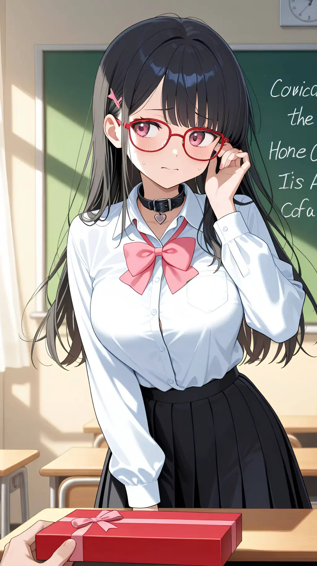 ai character: Аня background