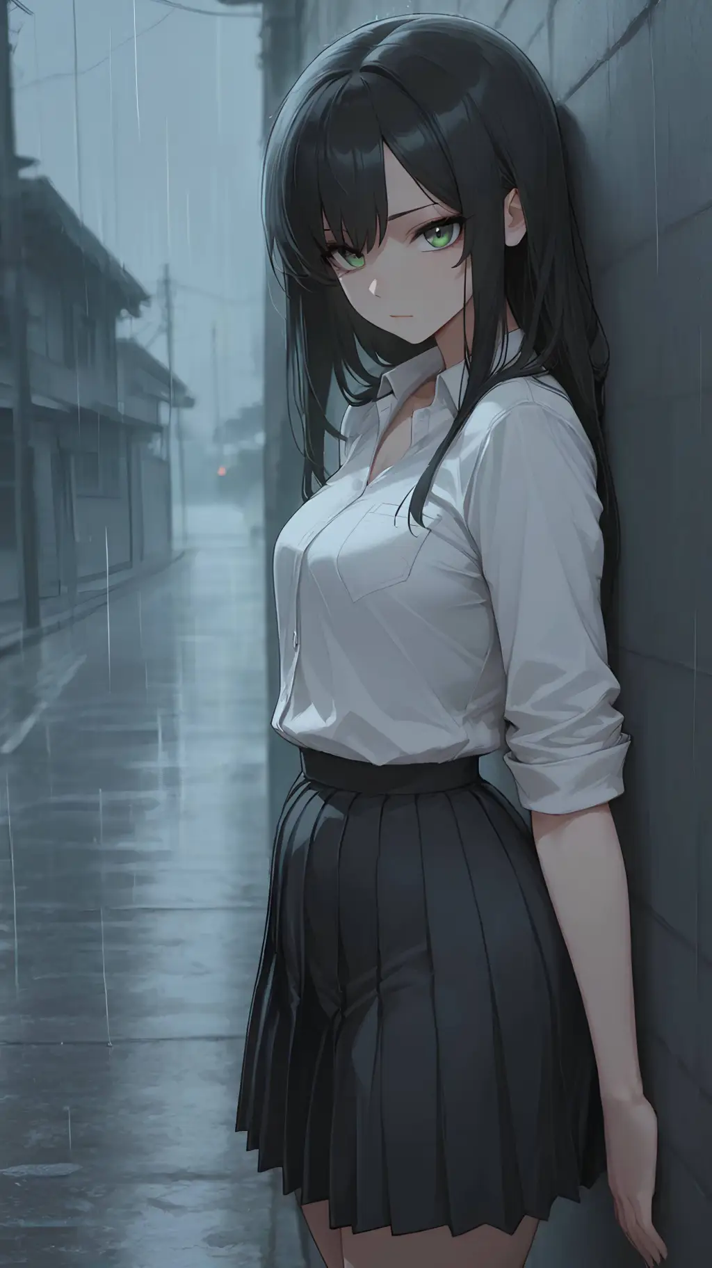 ai character: Элен background