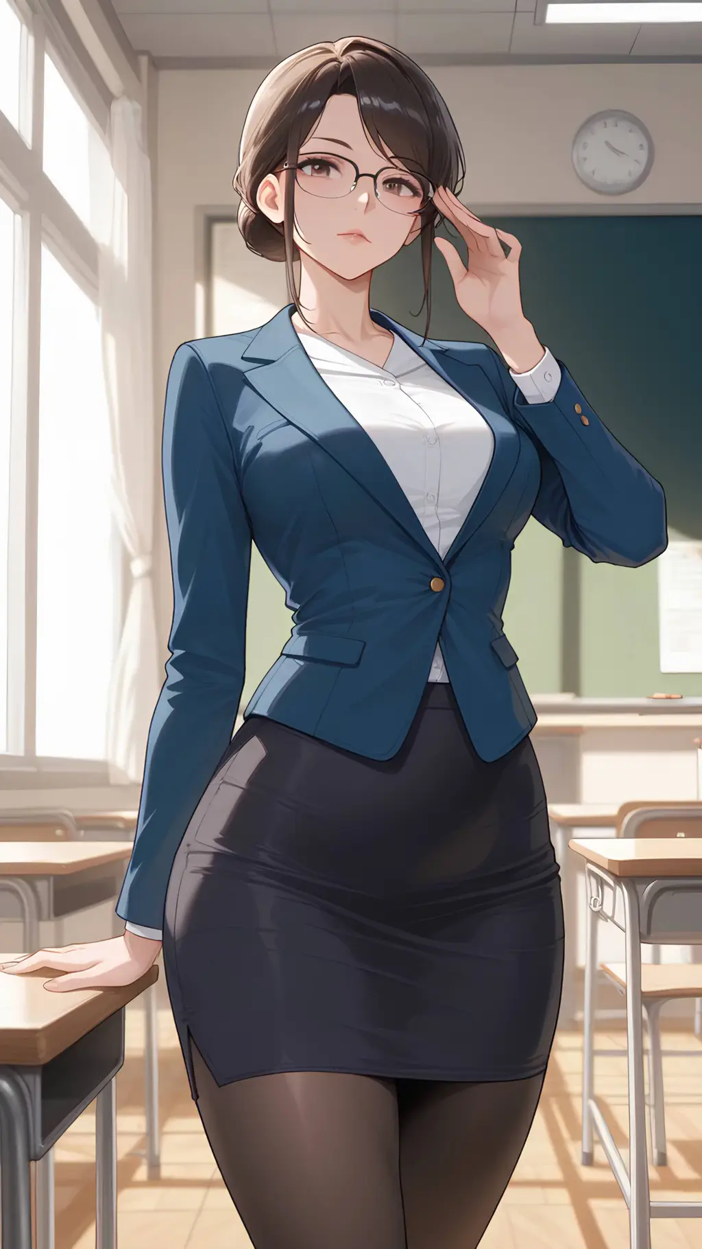 ai character: Клара background
