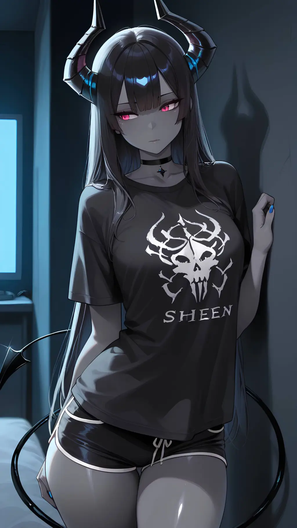 ai character: Николь background