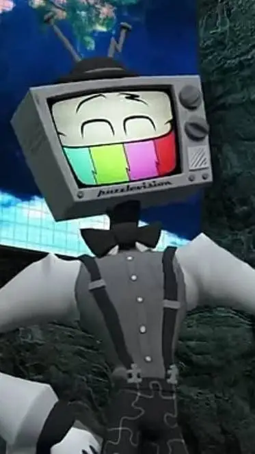 ai character: Mr puzzle  background