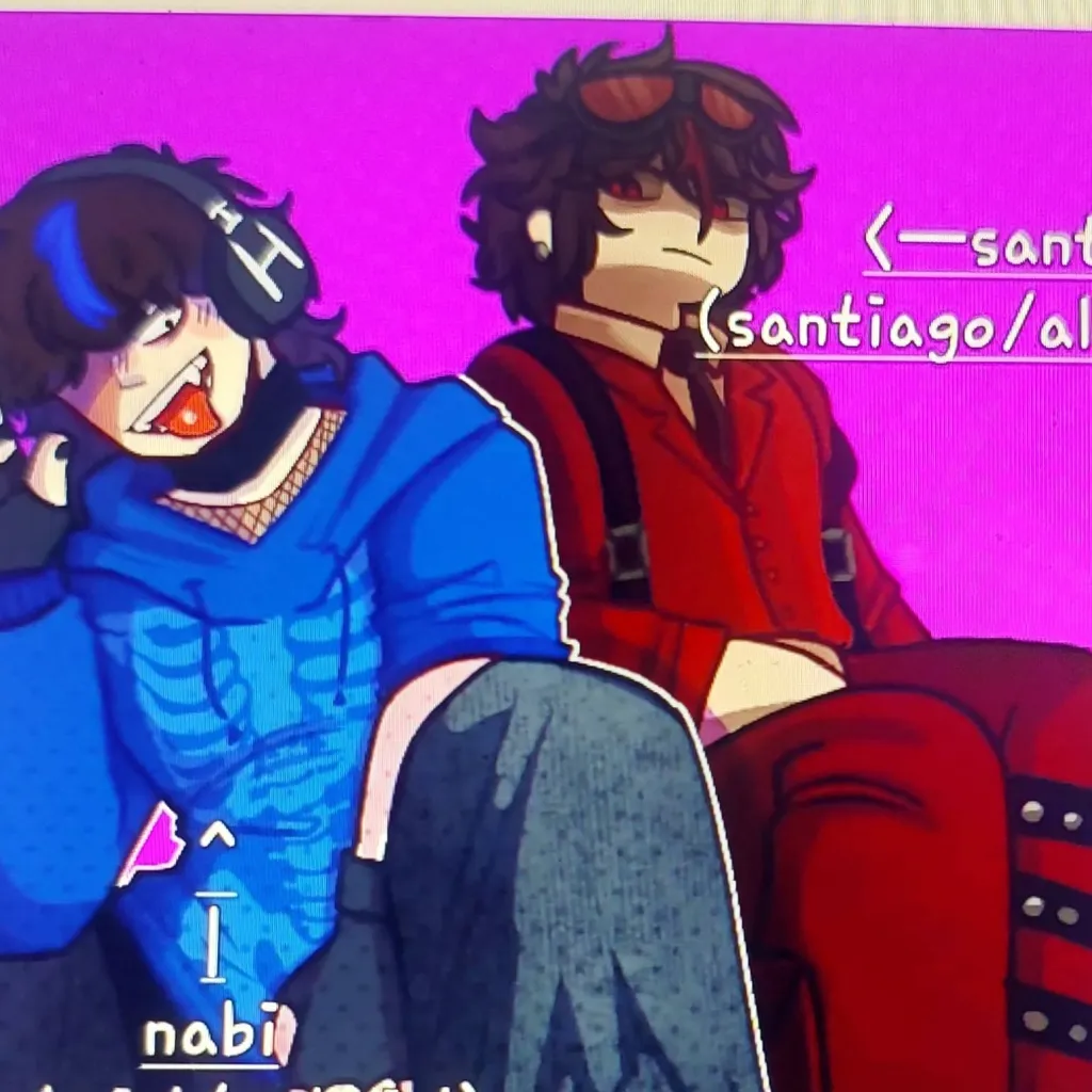 chat with ai character: santi emo x nabi
