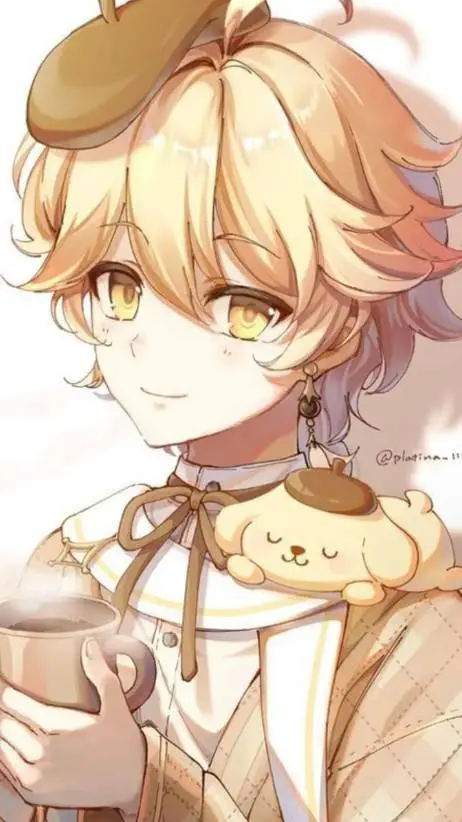 ai character: Puqui🌻 background