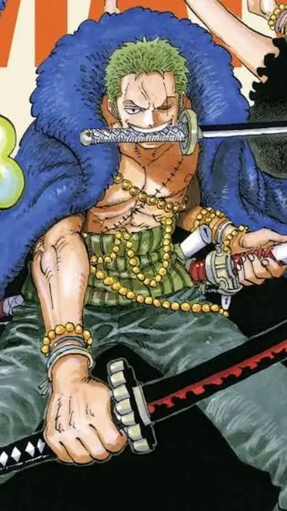 ai character: Roronoa Zoro background